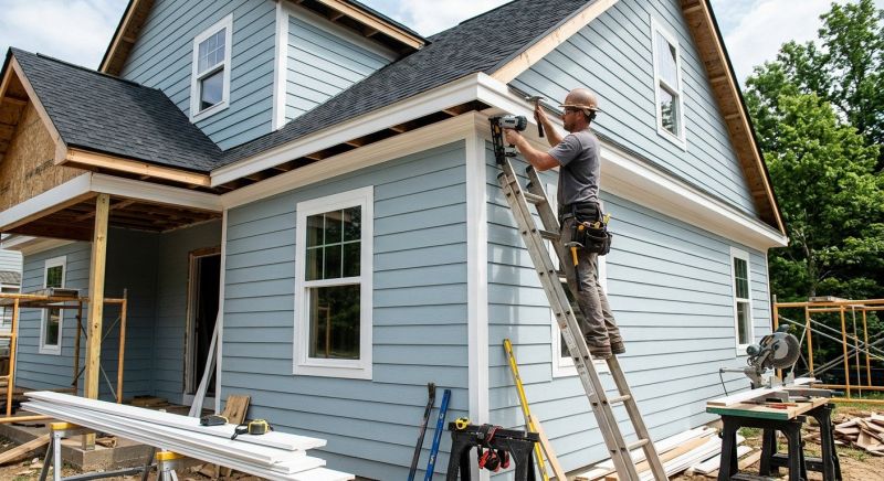 Exterior Trim Work in Conroe, TX