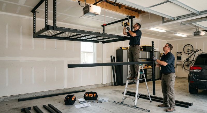 Garage Shelves Installation in Fairfax County, VA