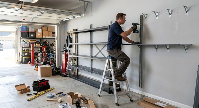 Garage Shelves Installation in Bethesda, MD