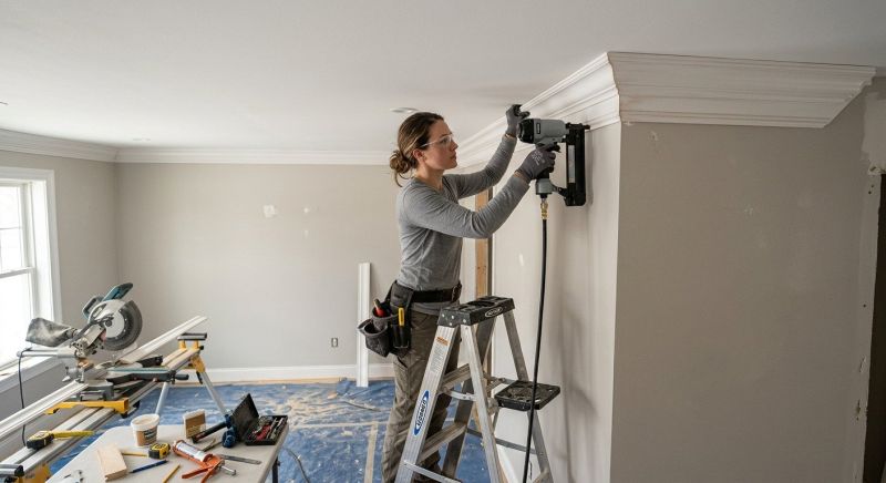 House Molding Installation in Kansas City, KS