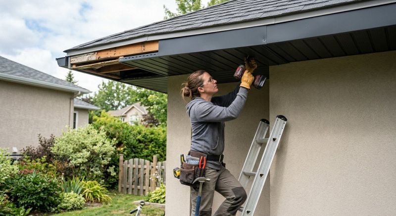 Metal Soffit Repair in Overland Park, KS