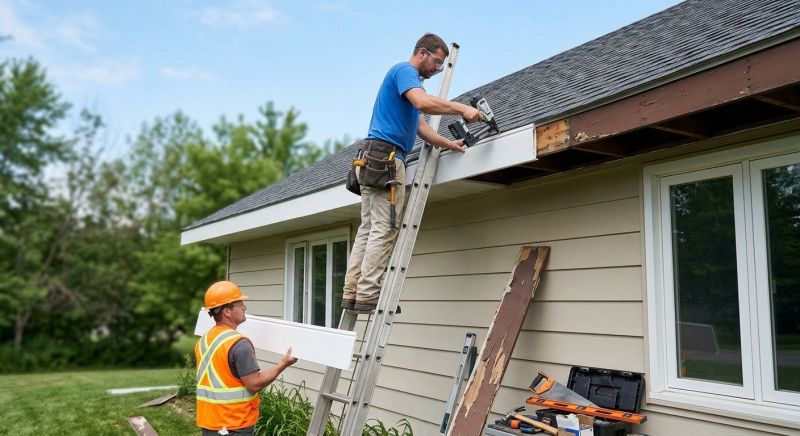Roof Fascia Installation in Alpharetta, GA