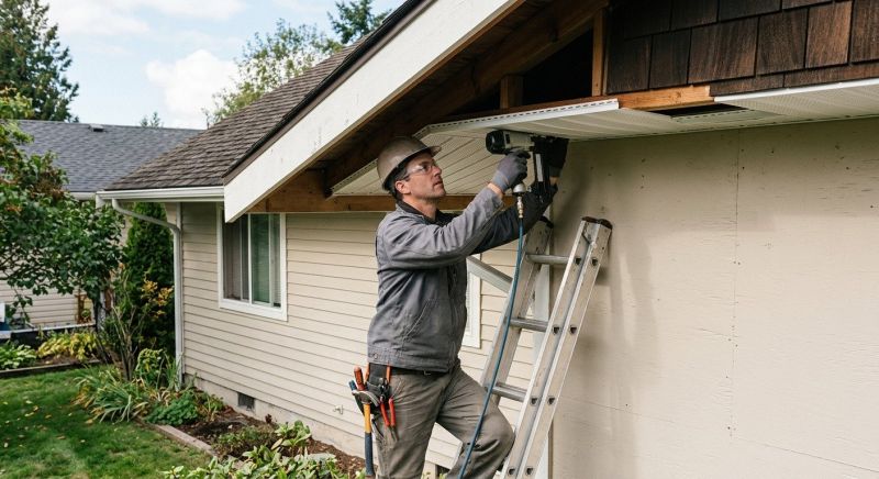 Soffit Installation in Conroe, TX